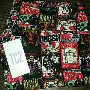 TC2 Lularoe Leggings Villains Evil Queen Poison Apple Bad